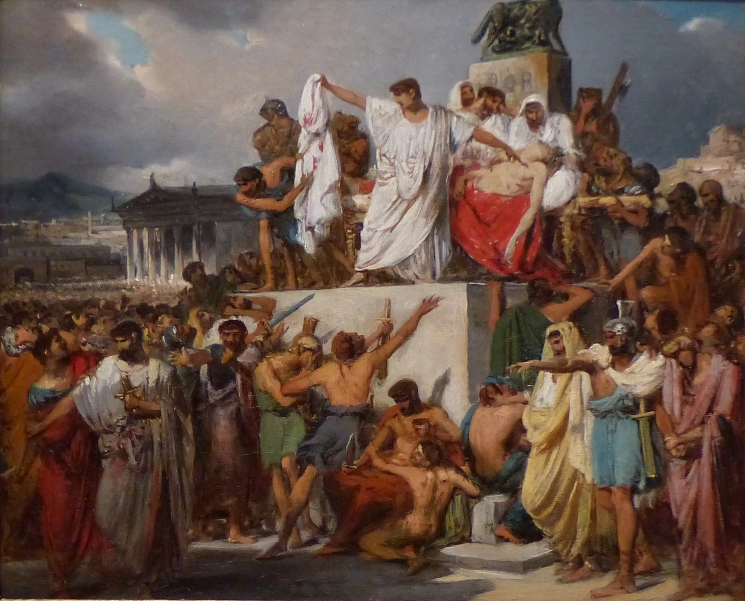  8-Joseph-Désiré Court-Giuseppe gestisce la morte di Cesare-Museo di Belle Arti di Arras 